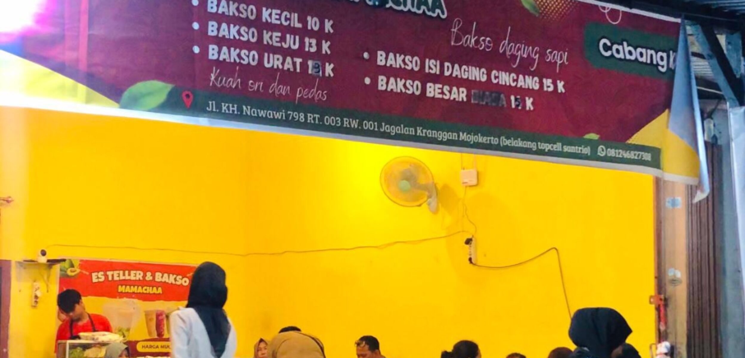 usaha bakso dan es teler Mamacha