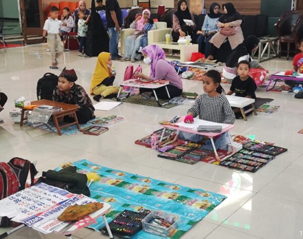 150 Peserta Ikuti Lomba Mewarnai Jatim Slecialty Tobaco & UMKM Nasional Festival di Jember