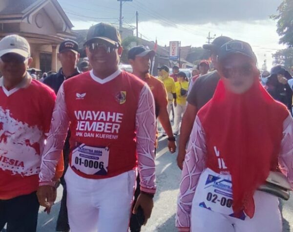 Peserta Gerak Jalan Tajemtra Jember Antusias, Usia 15 Tahun Bisa Daftar