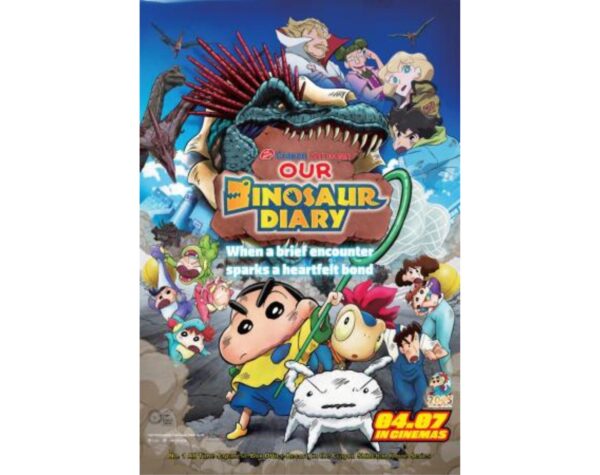 Film Crayon Shinchan The Movie: Our Dinosaur Story Tayang di Bioskop Mojokerto Hari Ini