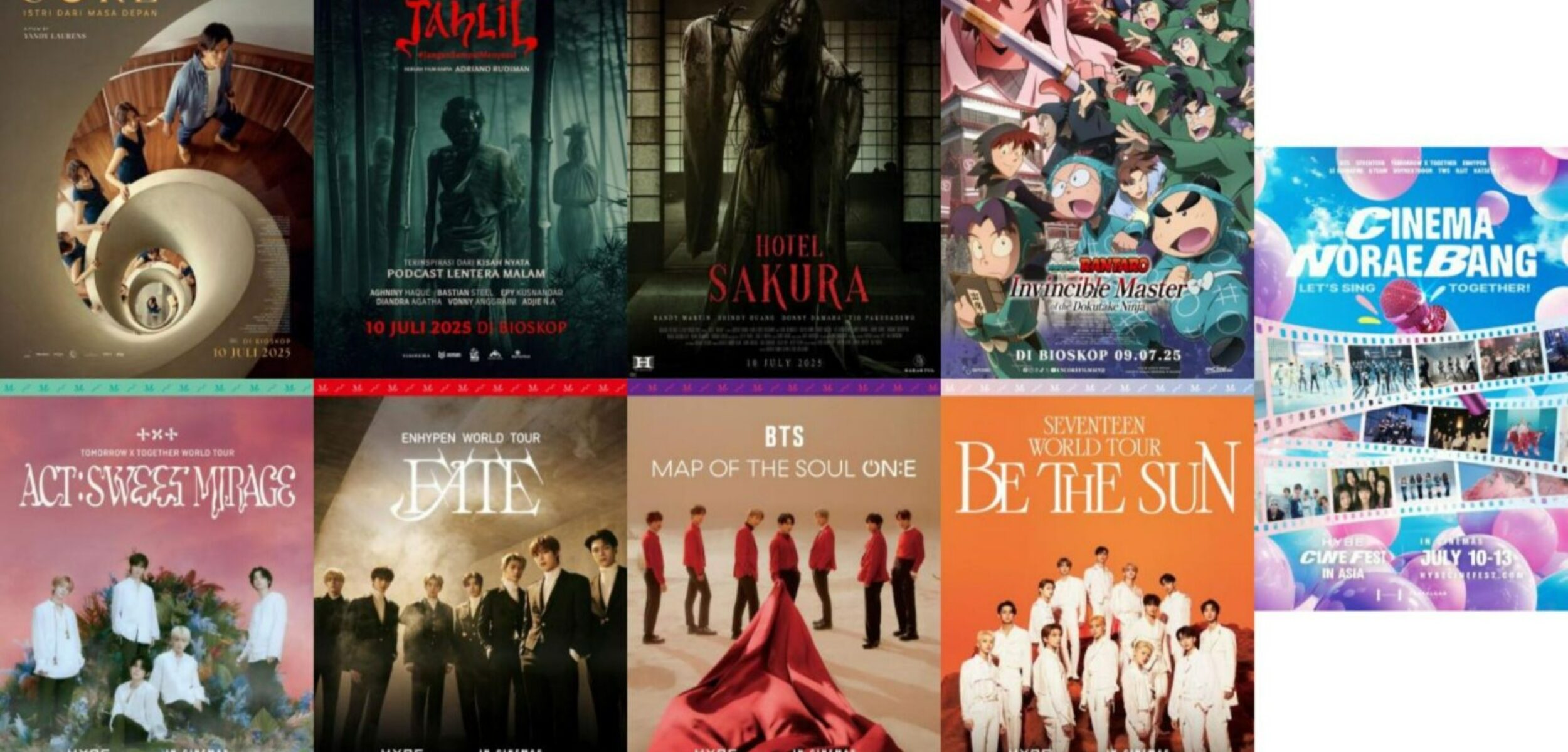 9 Film Terbaru Telah Tayang di Bioskop Mojokerto Hari Ini, 10 Juli 2025