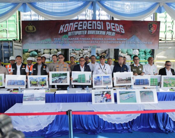 Bareskrim Polri Bongkar Tambang Batu Bara Ilegal di IKN, 351 Kontainer Disita