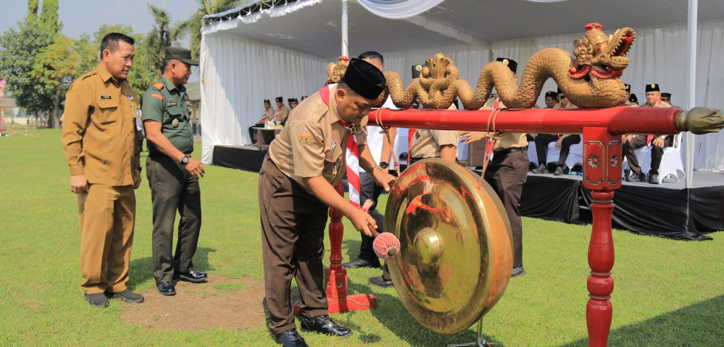 Kanwil Ditjenpas Jawa Timur resmi membuka Perkemahan Satya Dharma Bhakti Pemasyarakatan 2025.