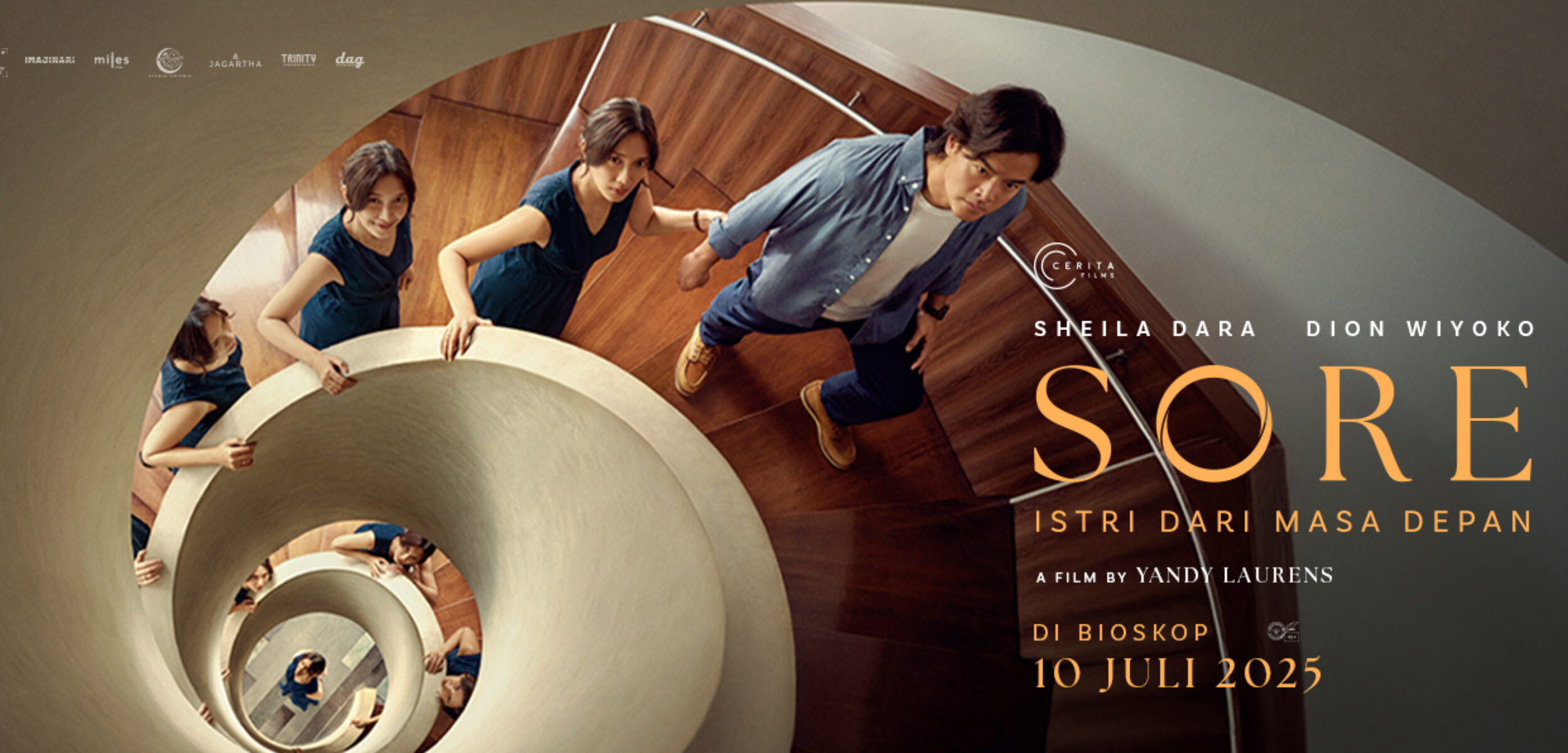 Daftar Lengkap 13 Film Bioskop Terbaru Tayang Juli 2025, Wajib Tonton ‘Sore Istri dari Masa Depan’!