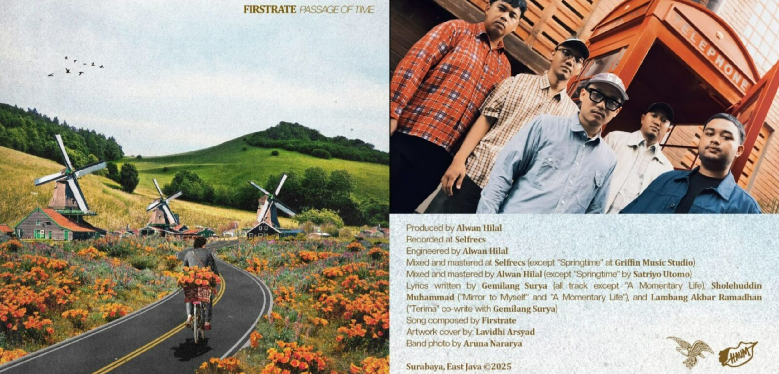 Cover album penuh 'Passage of Time' - Firstrate