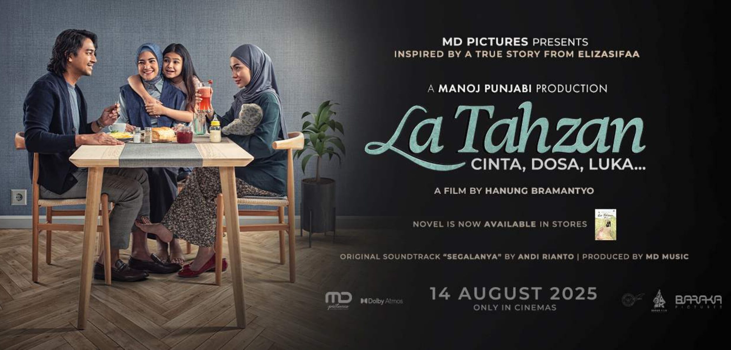 Film La Tahzan: Cinta, Dosa, Luka. (Cinepolis)