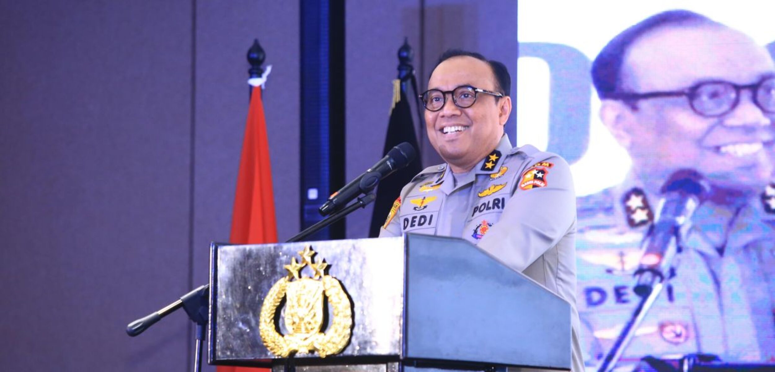 Komjen Pol. Dedi Prasetyo ditunjuk sebagai Wakil Kepala Kepolisian Republik Indonesia (Wakapolri)