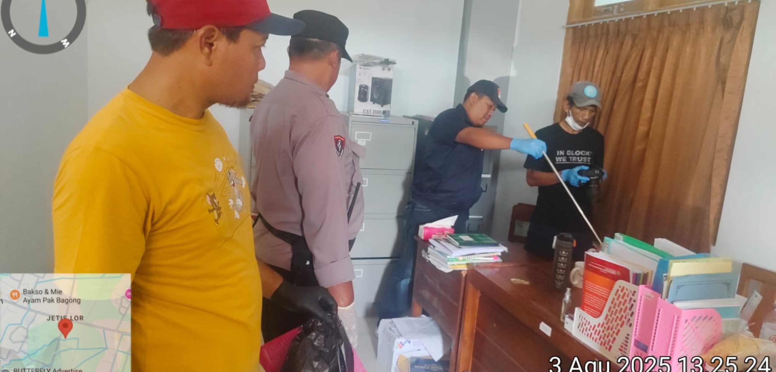 Madrasah di Sleman Dibobol Maling, Uang Rp50 Juta Hilang