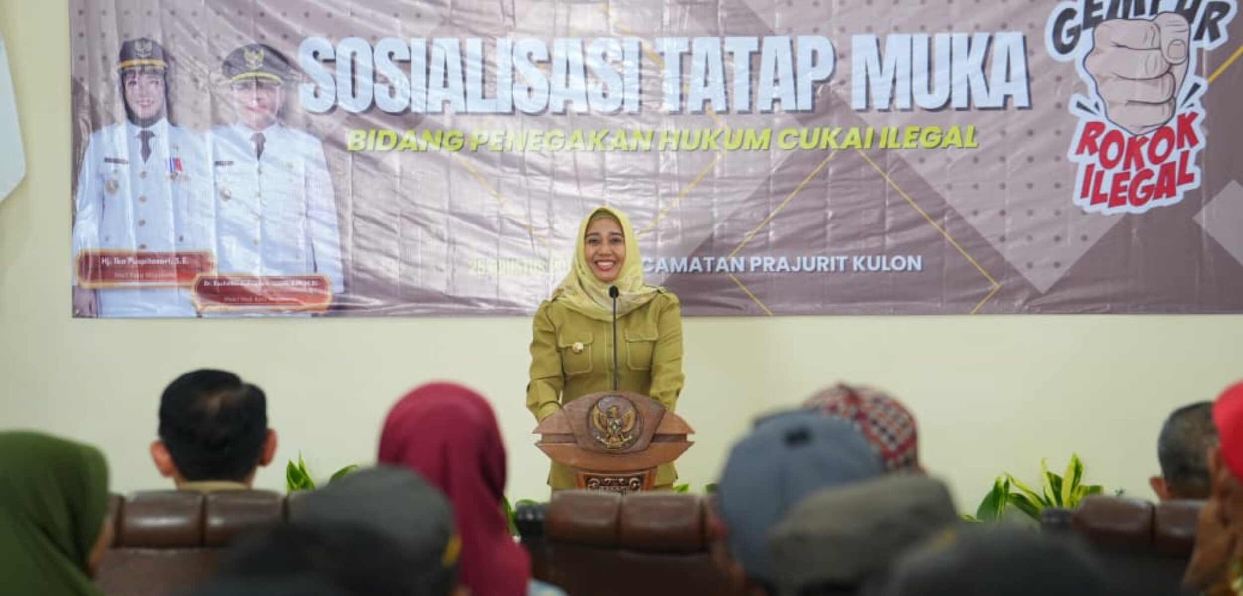 Pemerintah Kota Mojokerto Tekankan Kota Sehat Lewat Pemberantasan Rokok Ilegal