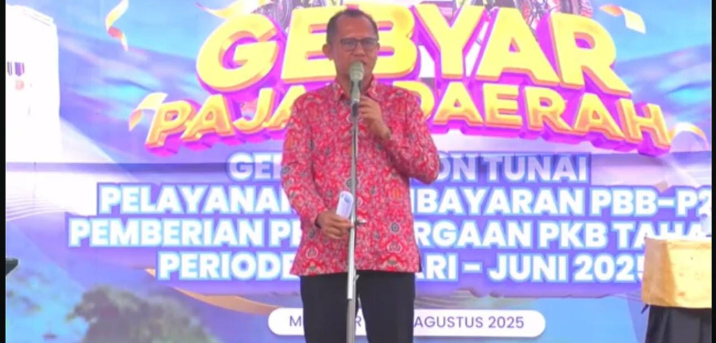 Gebyar Pajak Daerah Kabupaten Mojokerto, Wajib Pajak Patuh Dihadiahi Sepeda Motor