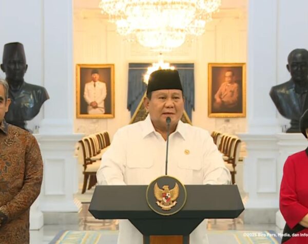 Prabowo Umumkan DPR Sepakat Cabut Besaran Tunjangan dan Kunker Luar Negeri