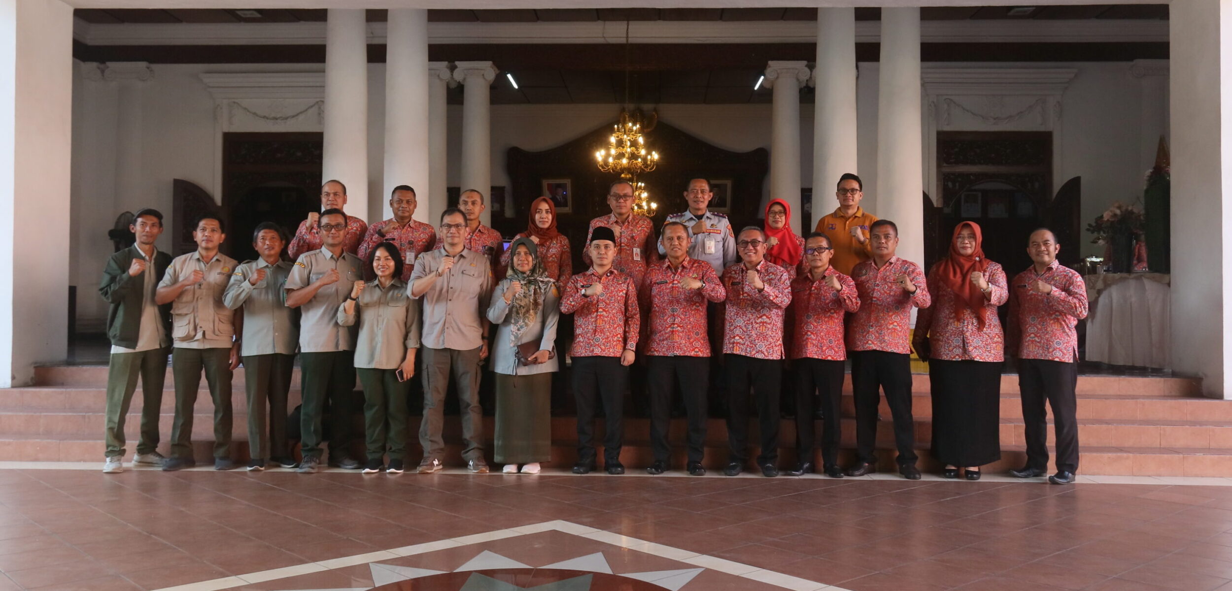 Bupati Mojokerto Muhammad Al Barra menyambut langsung kunjungan penting dari tim perwakilan Kementerian Pertanian RI