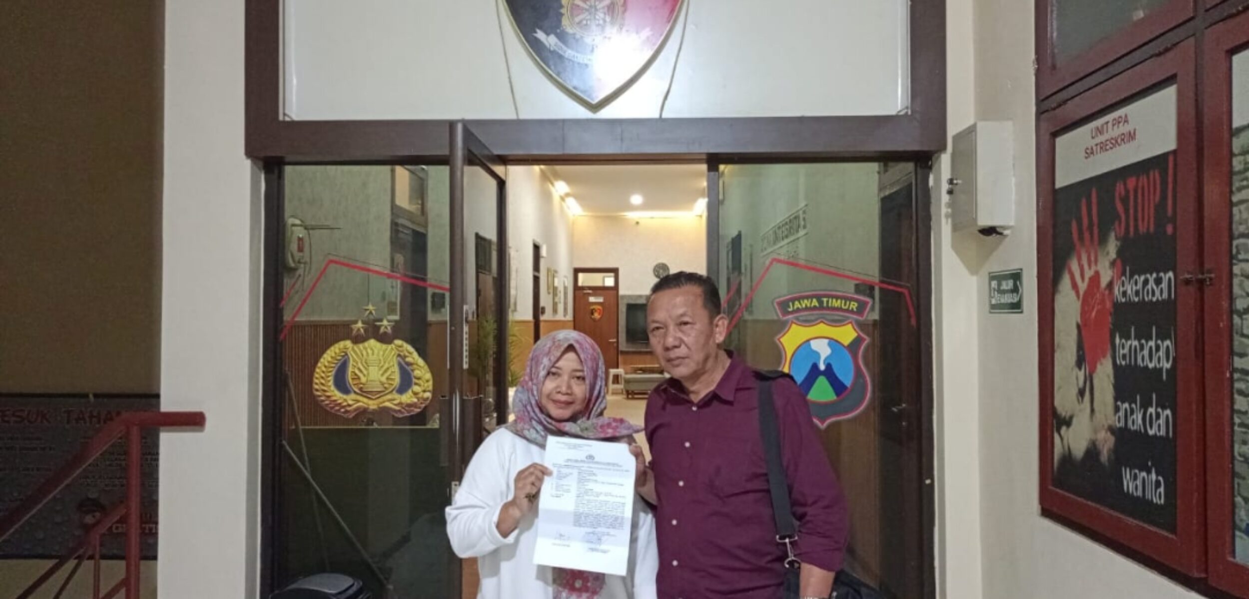 Didampingi Kuasa Hukum, Orang Tua Korban Laporkan Dugaan Penganiayaan ke Polres Batu