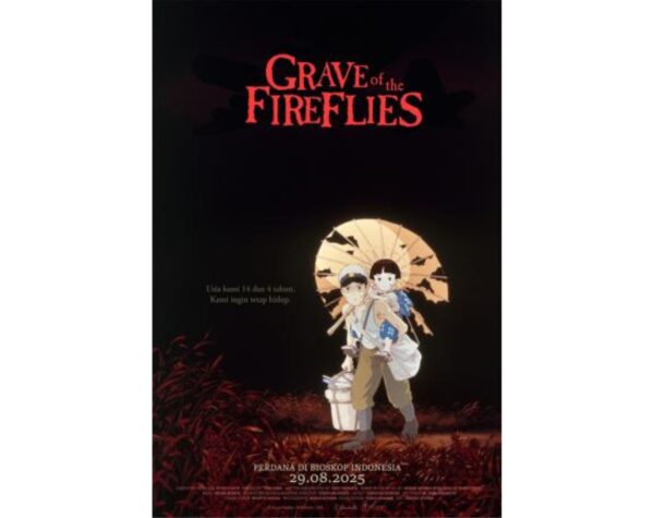 Film Grave of The Fireflies Tayang Perdana di Bioskop Mojokerto, Simak Jadwalnya