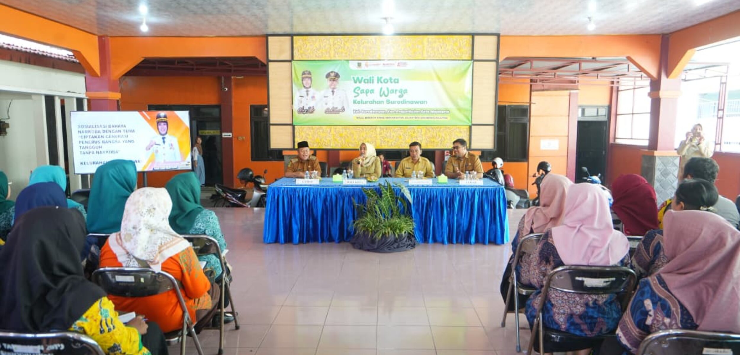 WhatsApp Image 2025 08 25 at 12.14.28 PM 1 Wali Kota Mojokerto Ika Puspitasari saat memberikan sosialisasi bahaya narkoba. (Kominfo Kota Mojokerto)