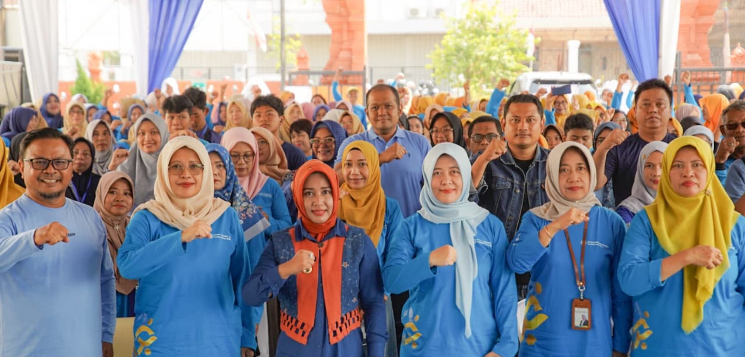 Wali Kota Mojokerto Ika Puspitasari meresmikan inovasi program baru Pemerintah Kota Mojokerto bernama Sekolah Orangtua Anak Remaja (STAR). (Kominfo Kota Mojokerto)