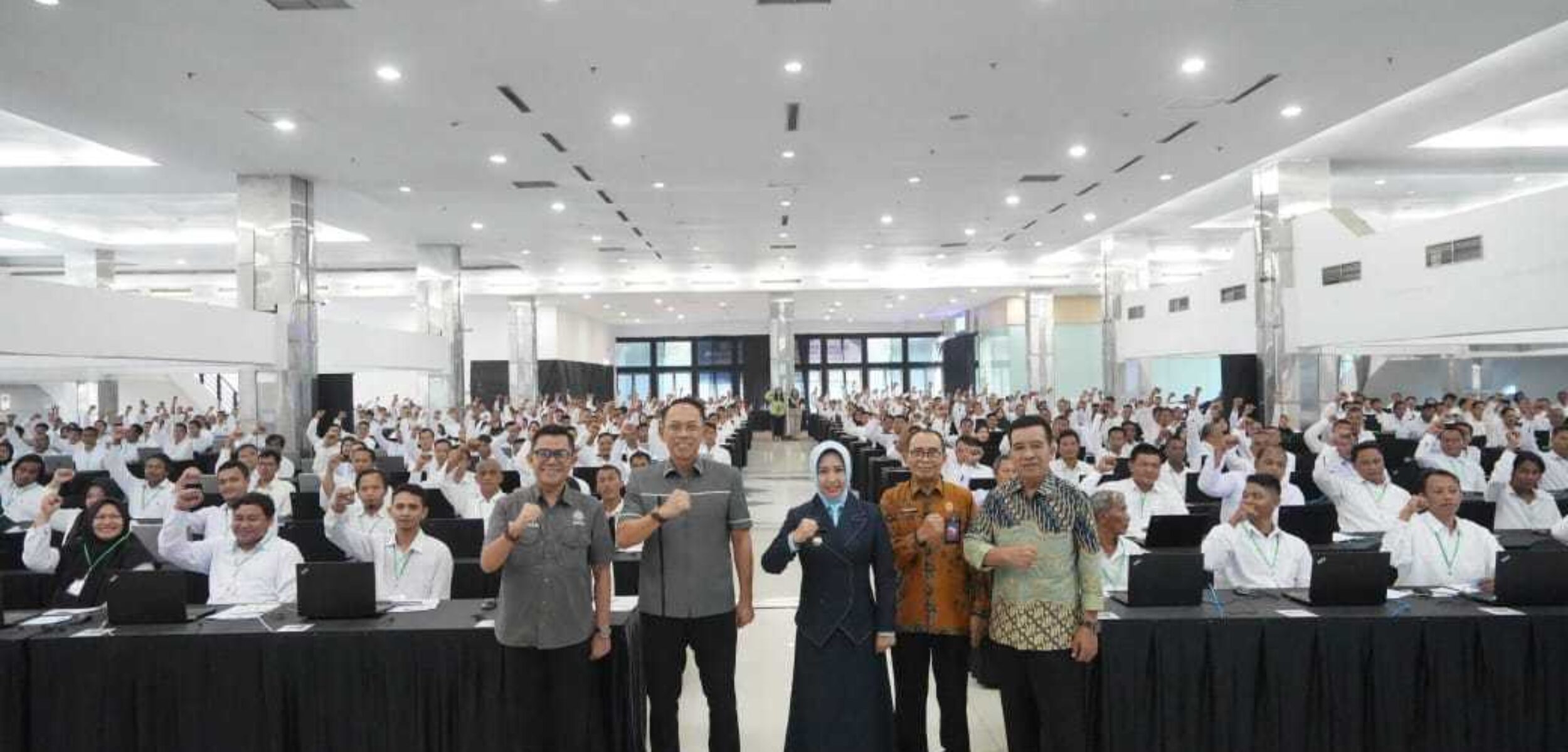 Dokumen foto pelaksanaan CASN-PPPK Kota Mojokerto di Surabaya