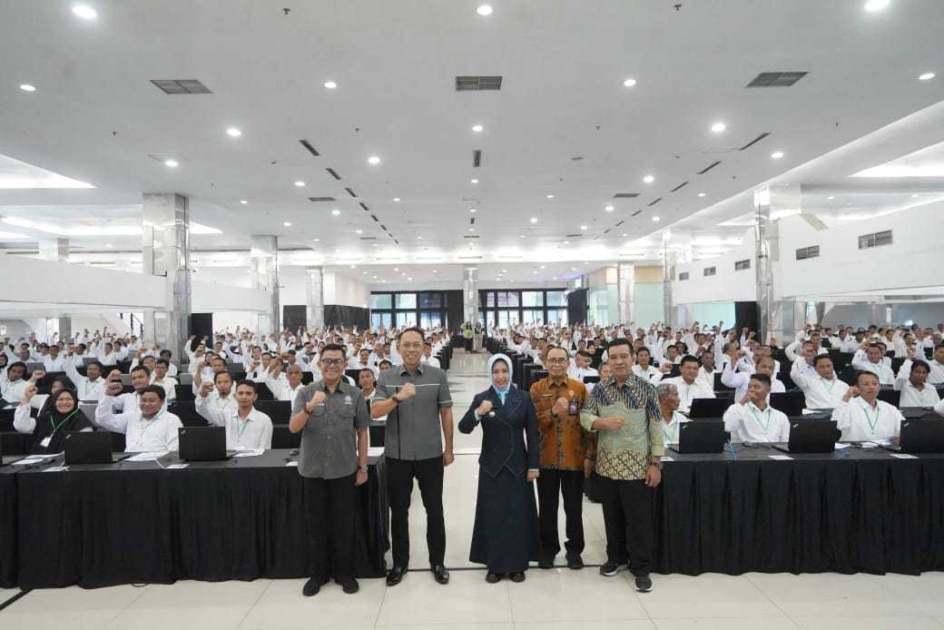 Dokumen foto pelaksanaan CASN-PPPK Kota Mojokerto di Surabaya