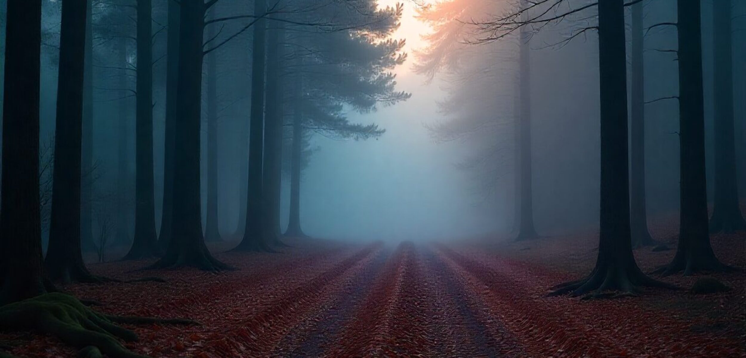 Ilustrasi cuaca berkabut. 