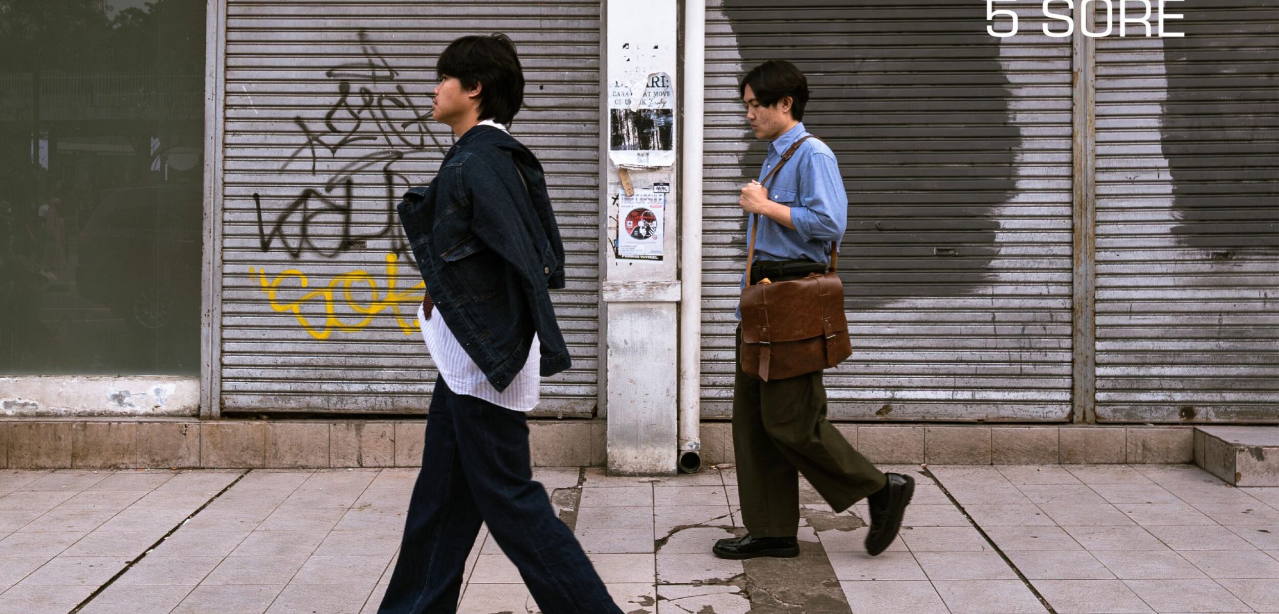 Artwork single '5 Sore'. (Normatif for Kabar Terdepan)