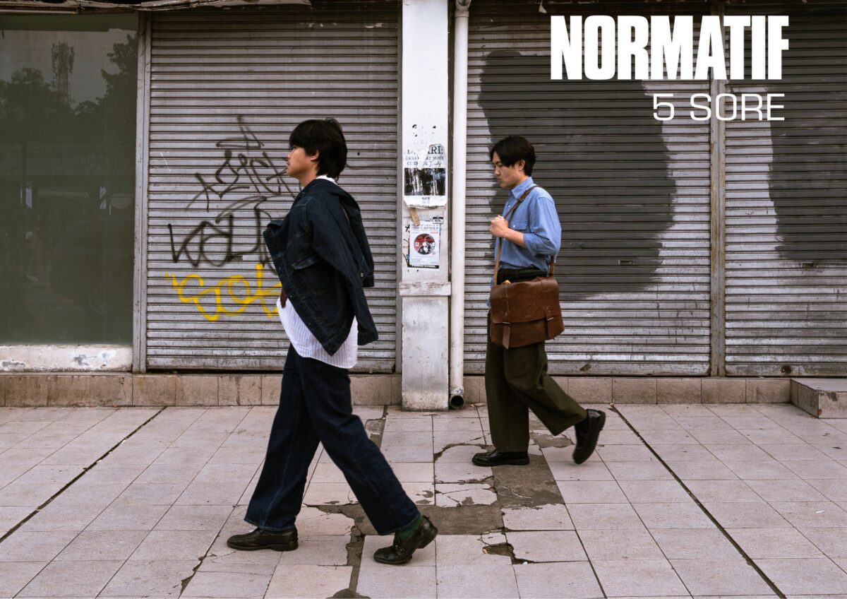 Artwork single '5 Sore'. (Normatif for Kabar Terdepan)