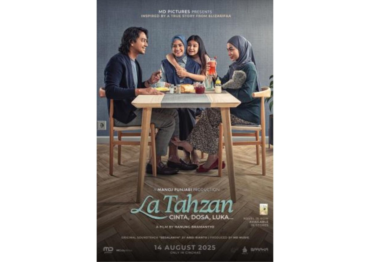 Film La Tahzan: Cinta, Dosa, Luka tayang perdana di bioskop CGV Mojokerto.