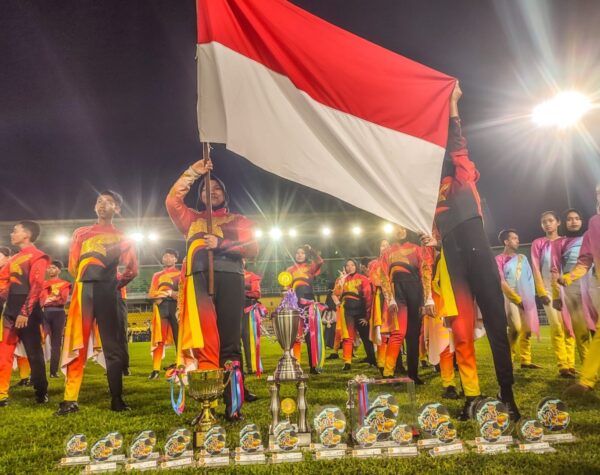 Rebut 5 Gelar, Jember Marching Band  Sukses  Juara Umum Kejuaraan Internasional MWBC Malaysia