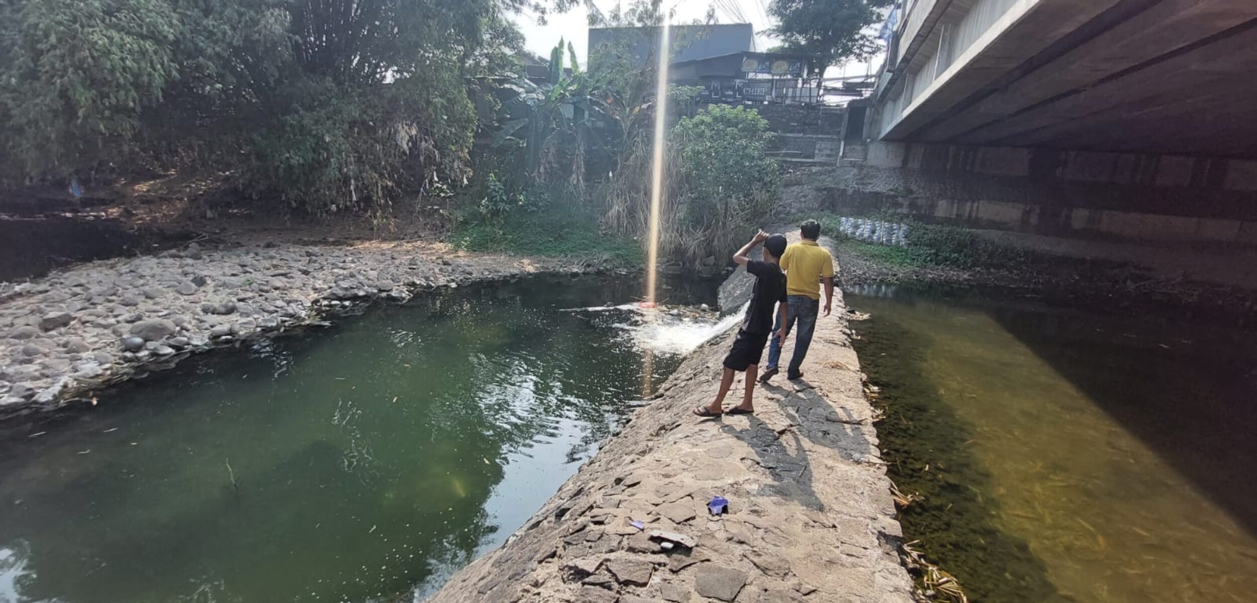 Motor korban saat hendak dievakuasi (Redaksi / Kabarterdepan.com)