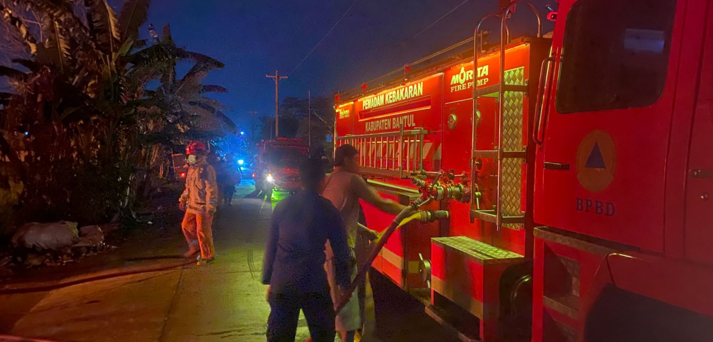 Gudang Rosok Plastik di Bantul Terbakar, Kerugian Capai Rp150 Juta