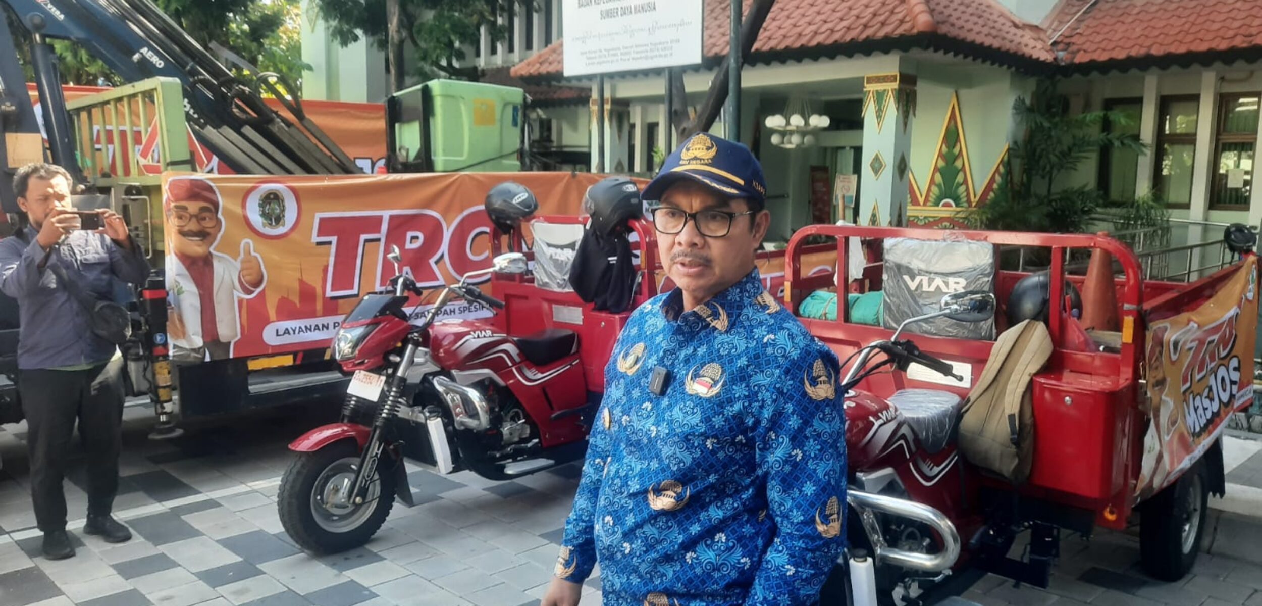 Alat Pencacah Sampah untuk Pupuk Kompos di Pasar Pasty Masih Minim, Wali Kota Yogyakarta: Bisa Pakai Karung