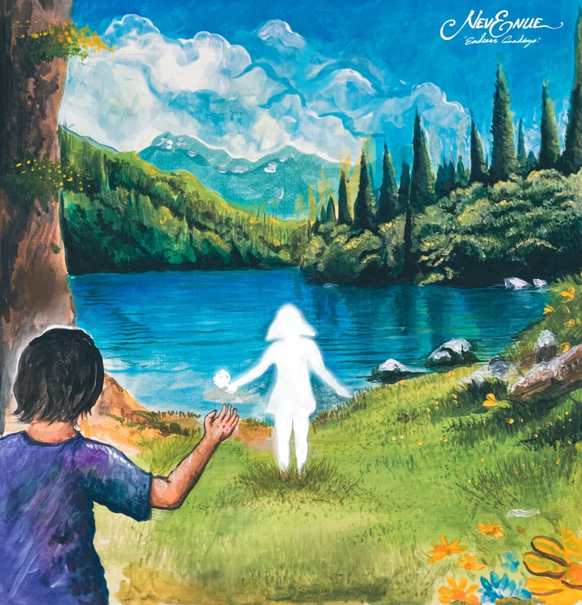 Artwork single Endless Goodbye - Nevenue. (Nevenue for Kabar Terdepan)