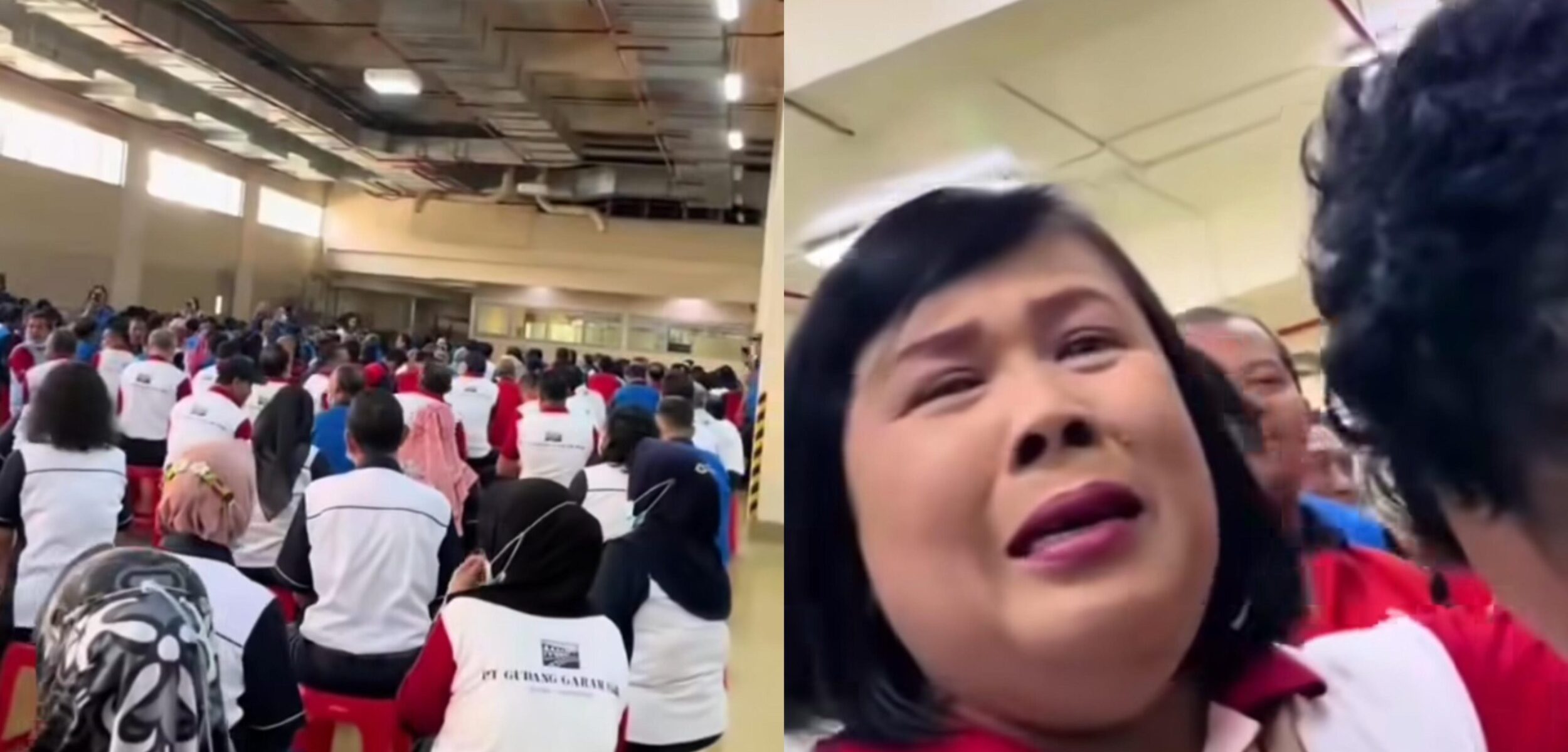 Viral, Video Pilu Karyawan Gudang Garam Berpamitan Setelah PHK Massal