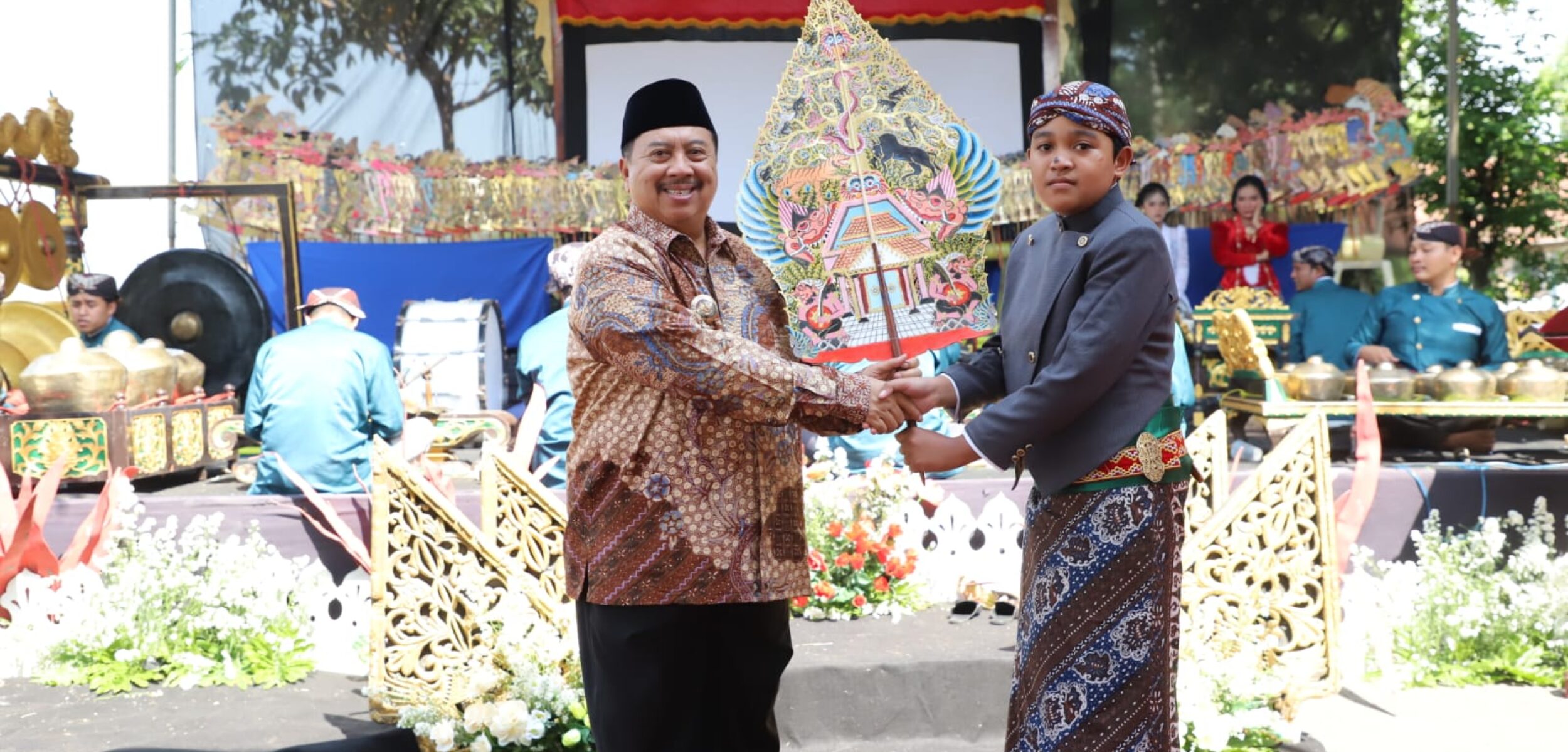 Wayang Masuk Sekolah di Jombang, Ribuan Pelajar Merayakan Warisan Budaya UNESCO