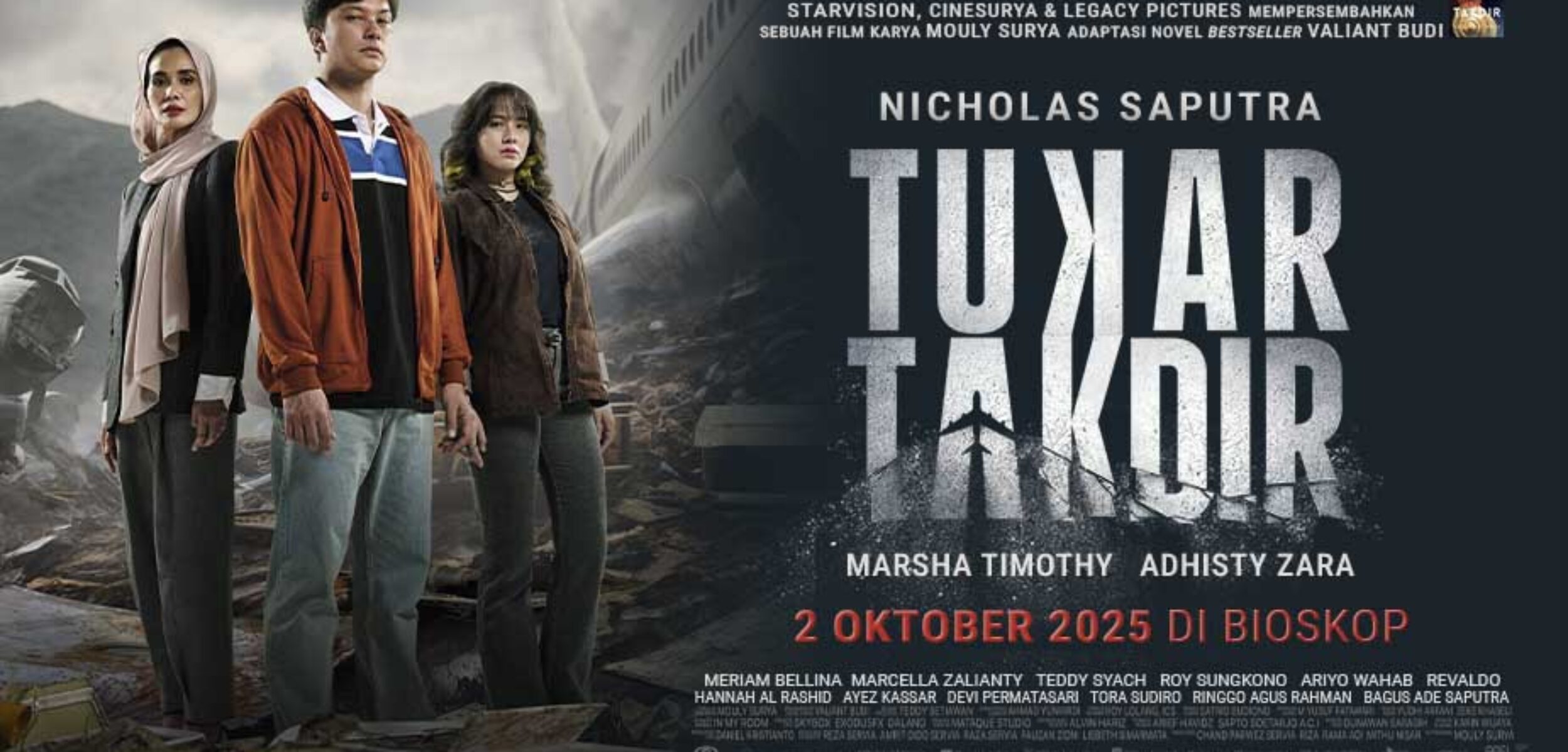 Sinopsis Tukar Takdir, Film Starvision Adaptasi Novel Best Seller