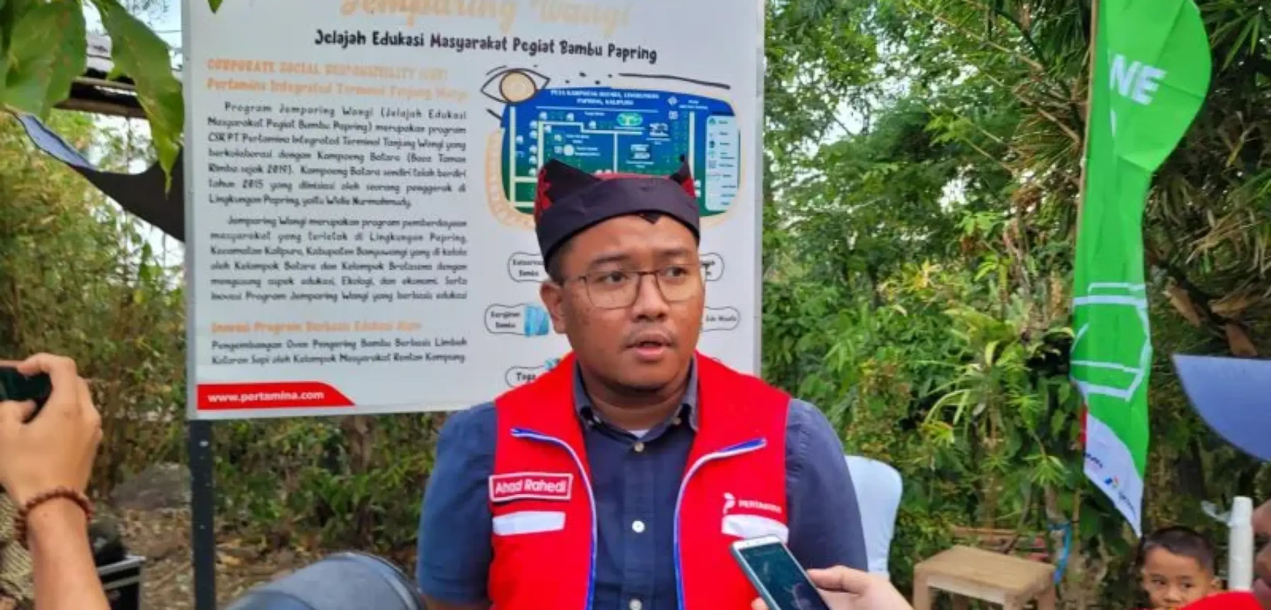 Area Manager Comm Rel & CSR Pertamina Patra Niaga Wilayah Jatimbalinus Ahad Rahedi (Foto : Antaranews)