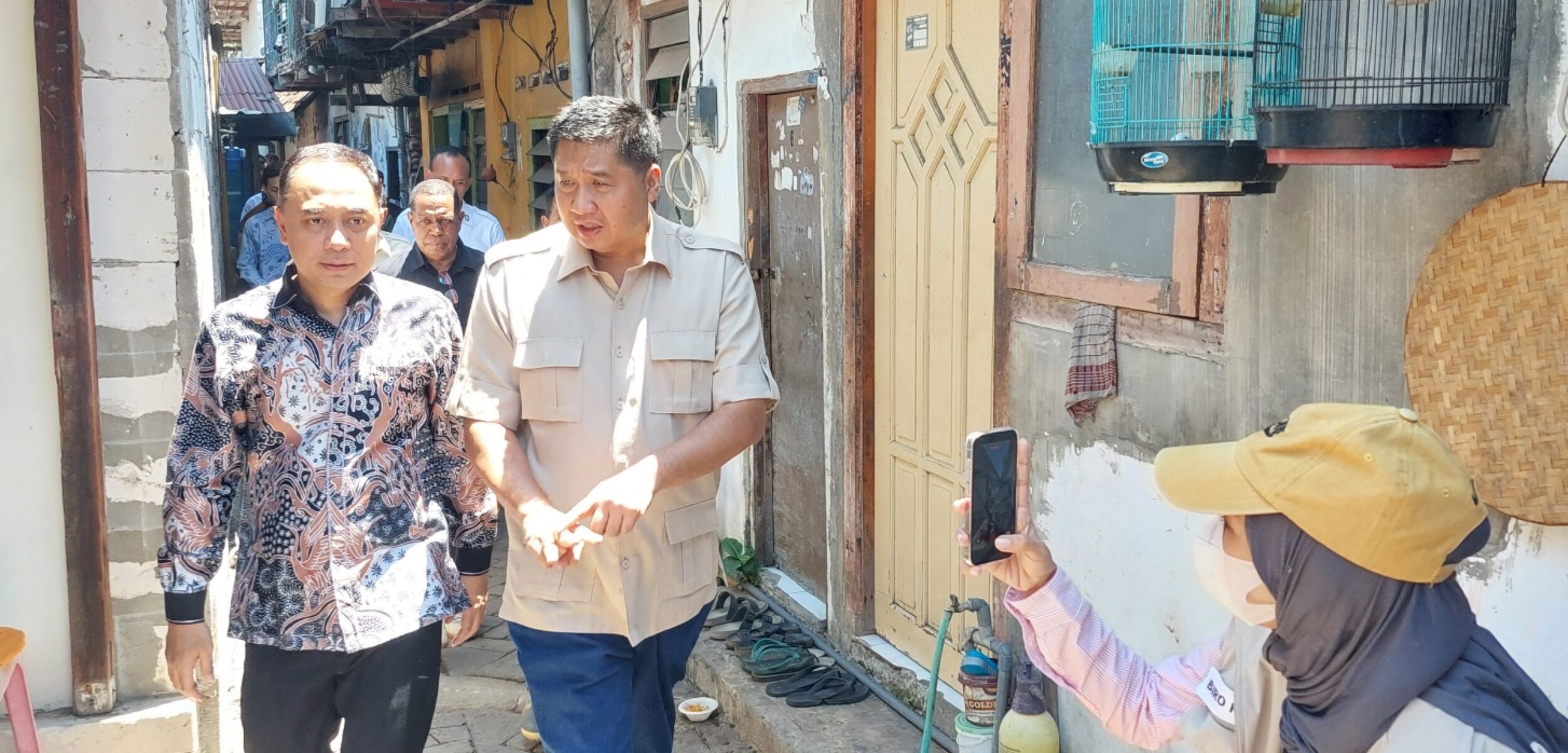 Menteri PKP Maruarar Sirait Tinjau Program BSPS di Surabaya, Sebut Tepat Sasaran