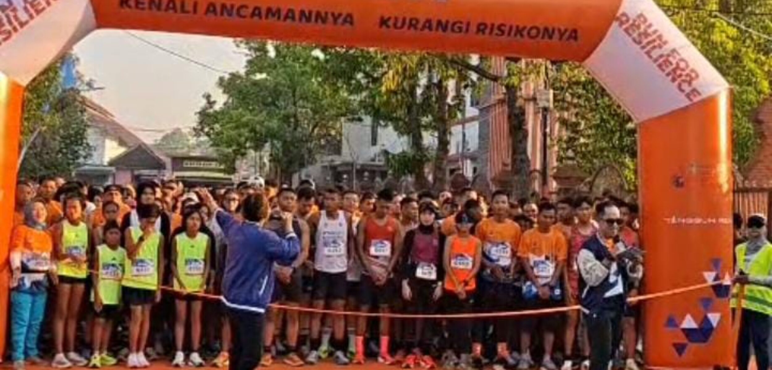 Ribuan Peserta Fun Run Kota Mojokerto. (Innka Cristy Natalia/kabarterdepan.com)