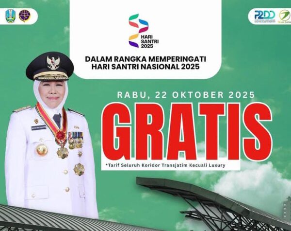 Trans Jatim Gratiskan Perjalanan, Rayakan Hari Santri Nasional