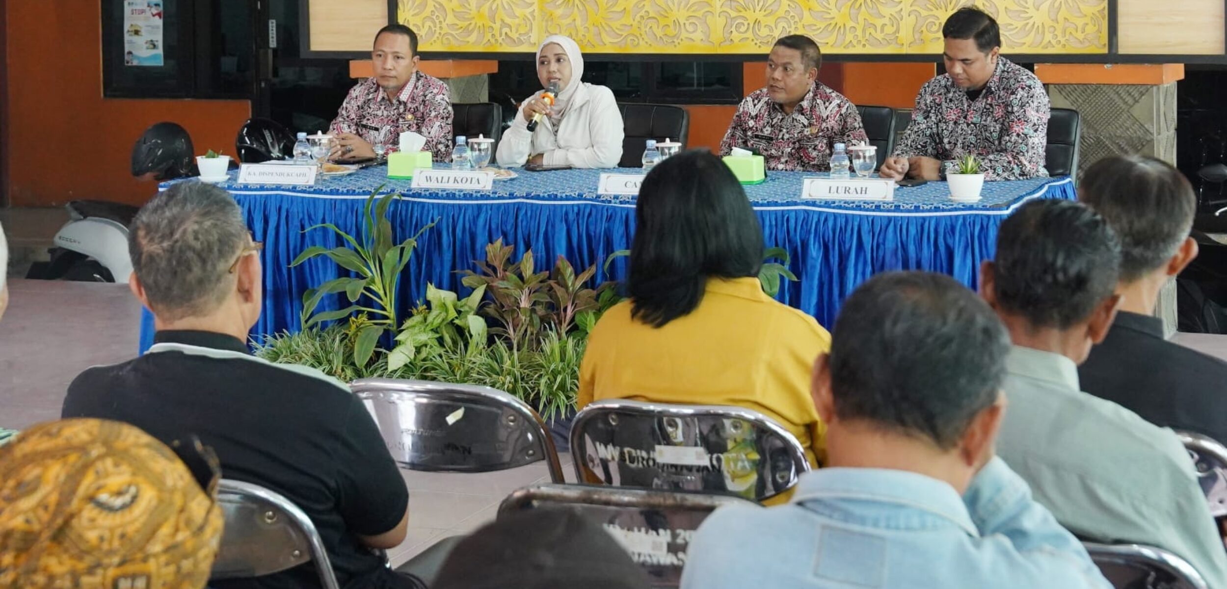 Wali Kota Mojokerto Ika Puspitasari menggencarkan upaya penertiban administrasi kependudukan (Adminduk). (Kominfo Kota Mojokerto)