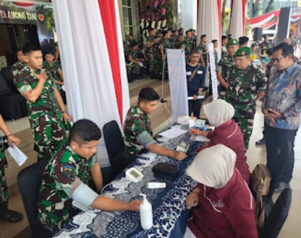 Turut Meriahkan HUT ke 24 Kota Batu, Poltekad Helat Donor Darah