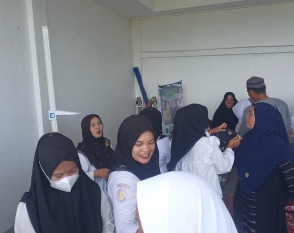 Gratis! Puskesmas Bukit Malintang Madina Cek Kesehatan Jemaah Puncak Barokah