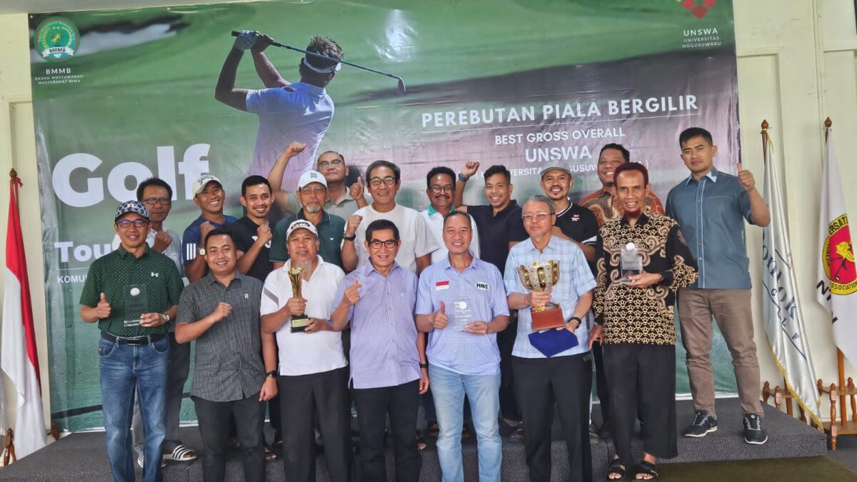 Peserta Turnament Golf BIMA-DOMPU (BIDOM)