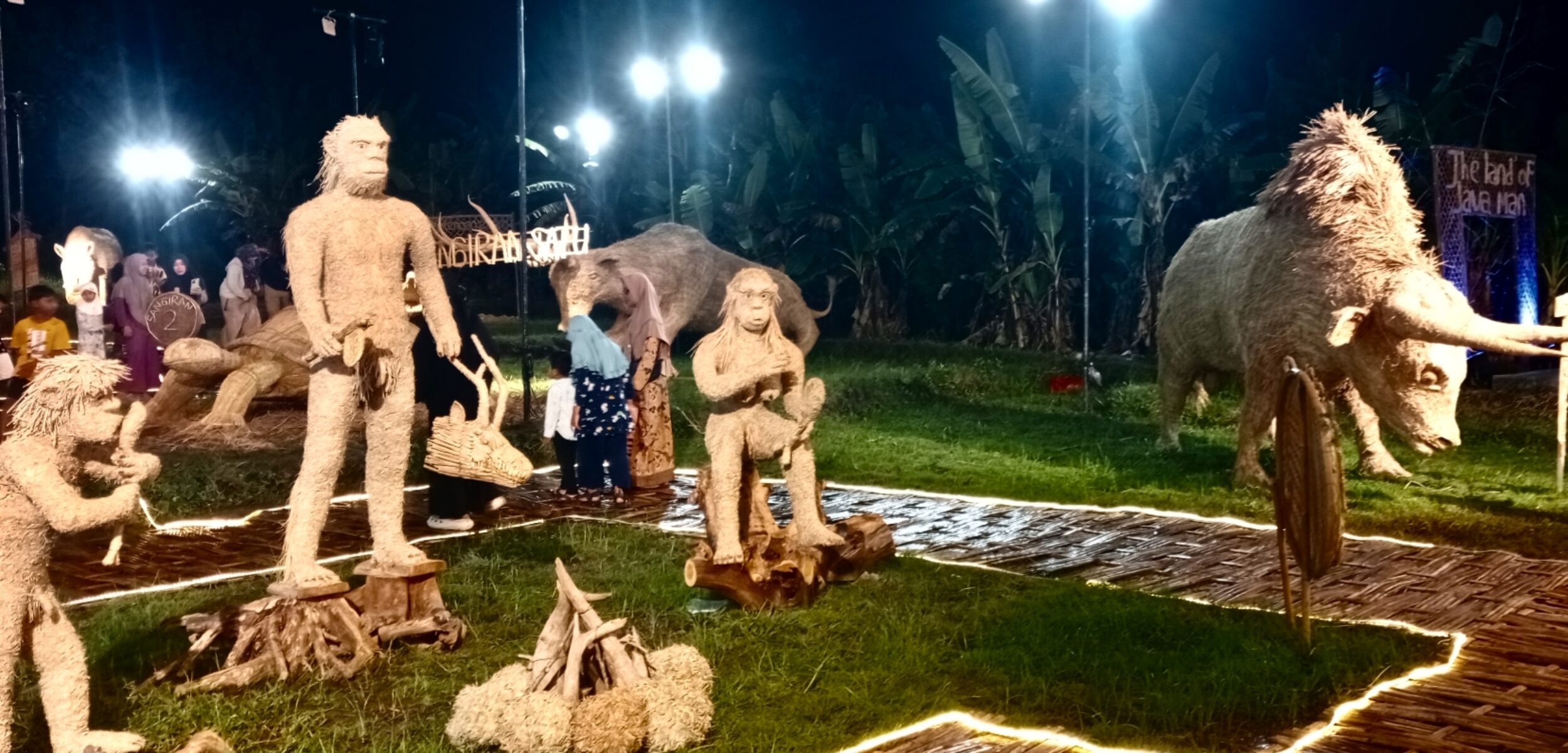 Malam Sangiran Fair 2025, Diorama “The Land of Java Man” Jadi Daya Tarik Utama