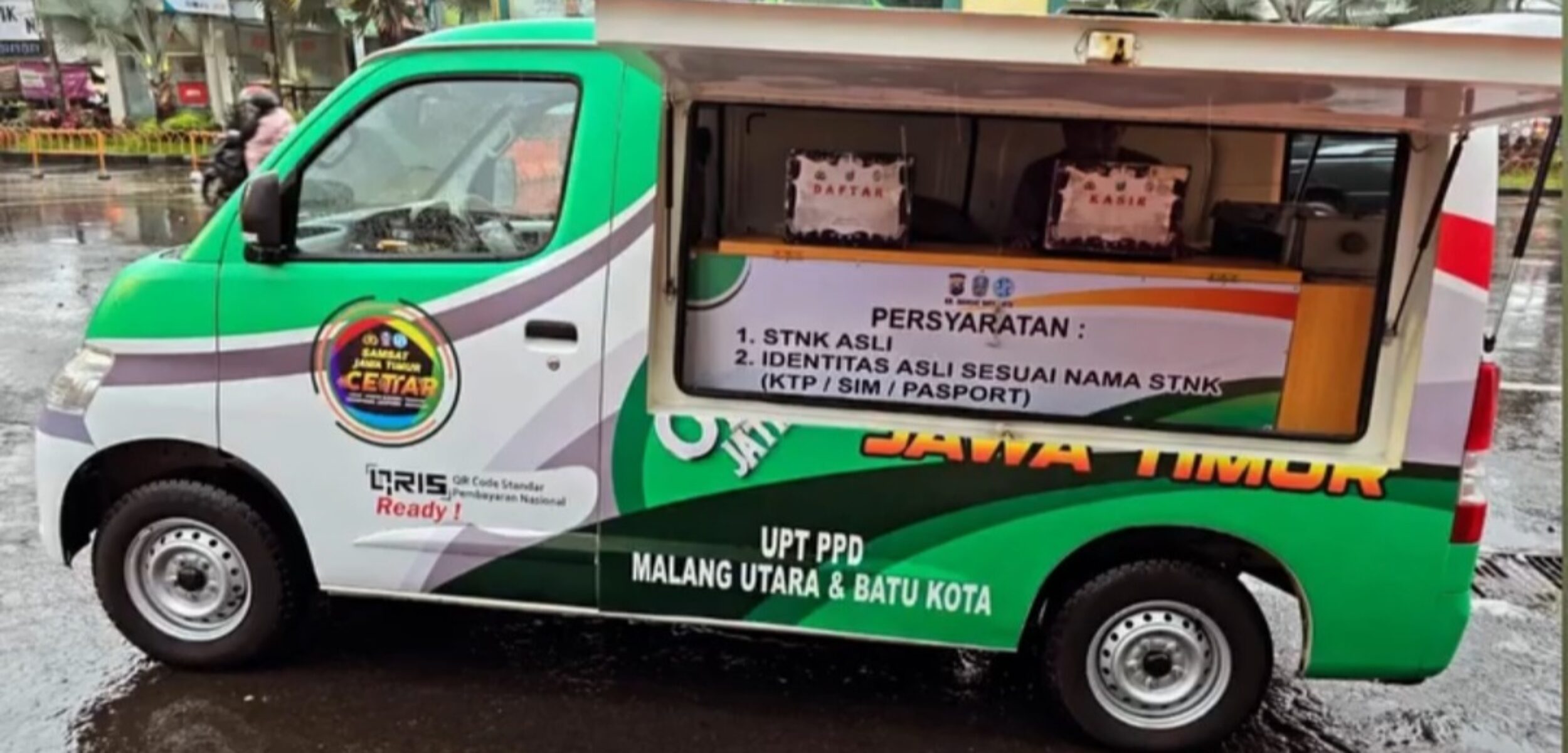 Ilustrasi Samsat Keliling Kota Batu. (Instagram @samsat.batu)