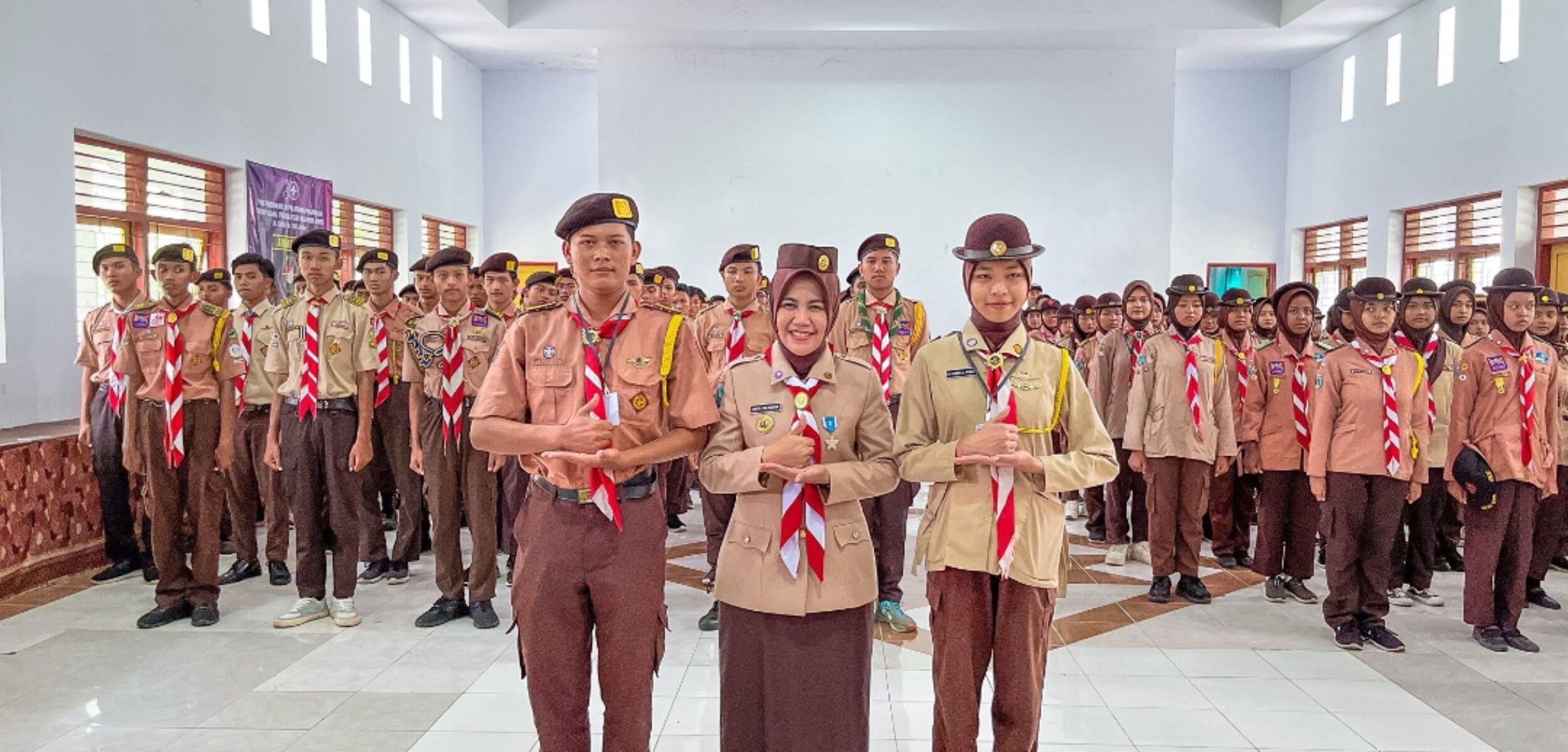 Diklat instruktur Muda pramuka Jember. (Lana Rumanta/kabarterdepan.com)