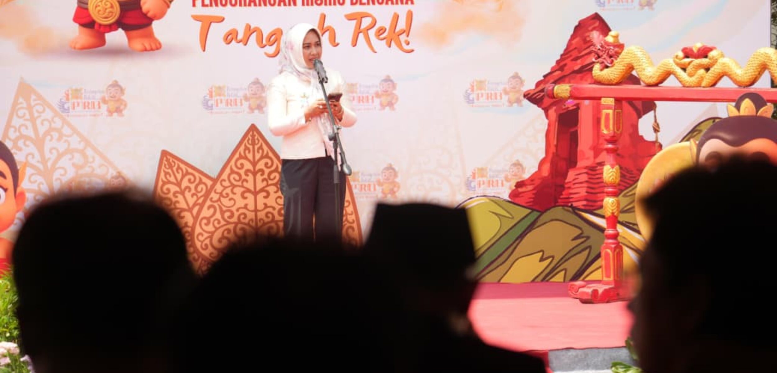 Wali Kota Mojokerto Ika Puspitasari meresmikan Badan Penanggulangan Bencana Daerah (BPBD). (Kominfo Kota Mojokerto)