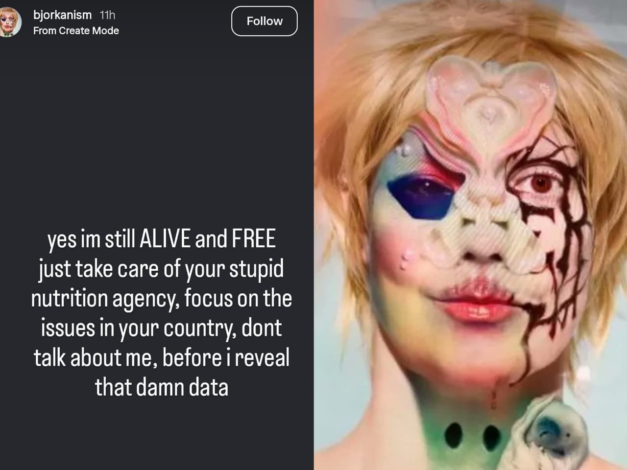 WhatsApp Image 2025 10 05 at 18.24.27 afe7a642 1 Potret unggahan Instagram story Hacker Bjorka di akun Instagram @bjorkanism. (Indonesian Pop Base)