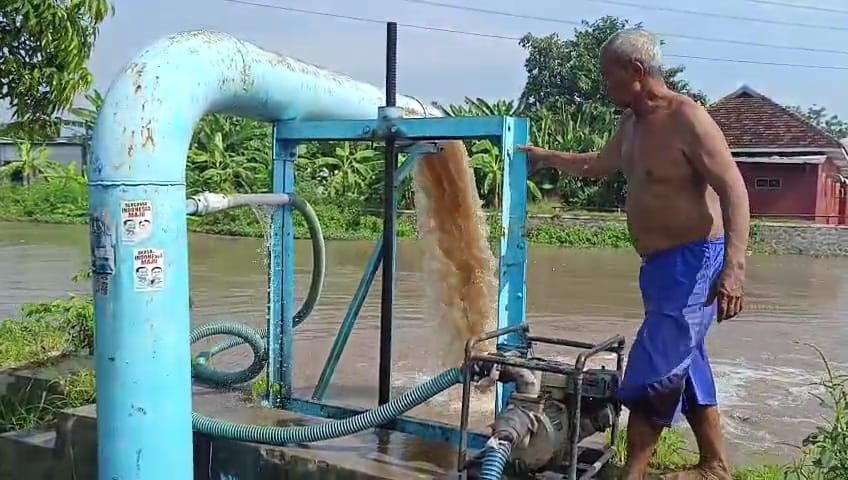 Potret salah satu Rumah Pompa di Gunung Anyar, Kota Mojokerto. (DPUPR Kota Mojokerto / Kabarterdepan.com)