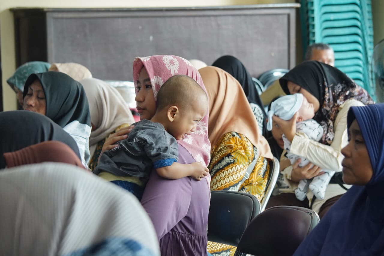 Potret pelatihan dan pendampingan keluarga balita stunting di Kelurahan Pulorejo, Kecamatan Prajuritkulon untuk tekan angka stunting. (Kominfo Kota Mojokerto / Kabarterdepan.com)