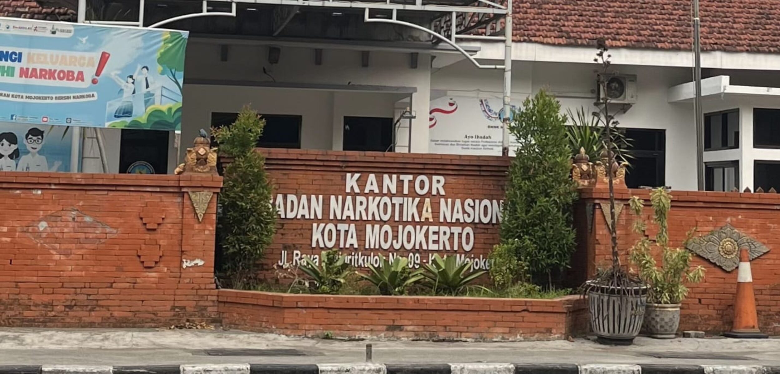 Potret BNN Kota Mojokerto. (Izhah / Kabarterdepan.com)